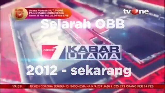 Sejarah OBB Kabar Utama TVONE (2012 - Sekarang) By TRI OCTO RIANDI (lost)