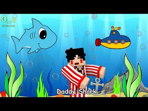 Baby Shark - 4 Brother Version | Minecraft Animation Indonesia