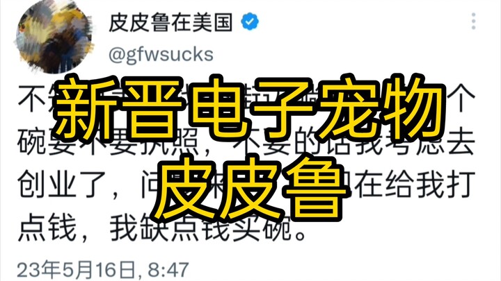 Pipi Lu, the Virtual Pet, in the U.S. (Part 1): After being interviewed by a sleazy reporter in Amer