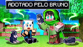 FUI ADOTADO por BRUNO DE ENCANTO no MINECRAFT!