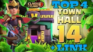 NEW TH14 WAR BASES + REPLAY PROOF | TOP 4 BEST TH14 WAR BASE + LINK | CLASH OF CLANS