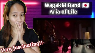 Wagakki Band - Aria of Life ( Opening theme for TV anime Mars Red) || First reaction 🇵🇭
