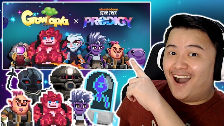Review Semua Item Baru!! Growtopia x Star Trek Prodigy - Growtopia New Item | GRZYZ GT