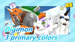 Digimon|[Healing]3 primary colors-Digimon Tamers_1