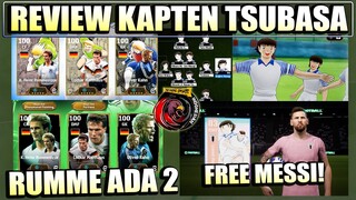 WOW RUMME ADA DUA! REVIEW EVENT TSUBASA! GRATIS MESSI TSUBASA! SIAP MENJADI DONATUR KONAMI HAHAHAHA!