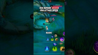 IXIA DAMAGE VS IXIA ATTACK SPEED