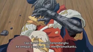 ryuusui dan kru menjadi batu – Dr stone season 3 eps 7