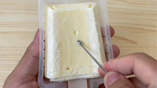 第一次吃这么贵的雪糕，一定要省着点吃