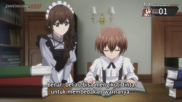 Majutsushi Kunon wa Mieteiru Episode 01 Subtitle Indonesia