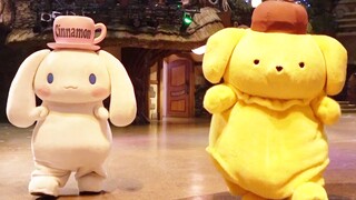边散步边跳舞的玉桂狗和布丁狗—《Lucky Happy Everyday》