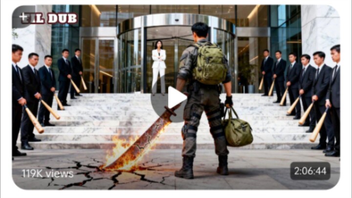 Dragon God with Broken Sword : Tagalog Dubbed