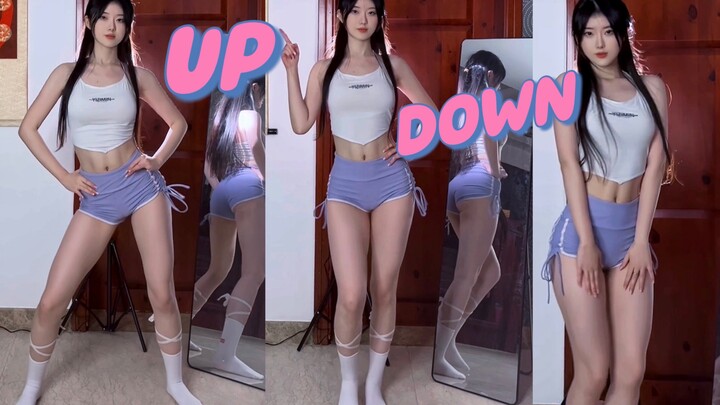 Sports-style pelvic dance! "UP DOWN" classic hot fat burning