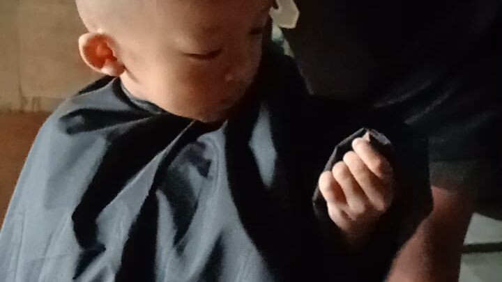 new hair cut baby 🤩