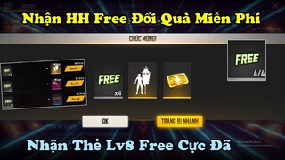 [Garena Free Fire] Sự Kiện Nhận Huy Hiệu Free Đổi Quà - Nhận Thẻ Lv8 Miễn Phí Cực Đã