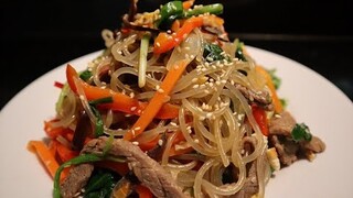 CÁCH LÀM MIẾN TRỘN HÀN QUỐC NGON LẠ MIỆNG |JAPCHAE |ẨM THỰC VÀ CHIA SẺ