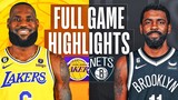 LOS ANGELES LAKERS vs BROOKLYN NETS FULL GAME HIGHLIGHTS | November 25, 2022 | Lakers Nets NBA 2K23