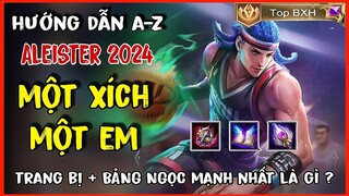 Aleister S2-2024 Liên Quân Mobile | Cách Chơi, Lên Đồ, Bảng Ngọc cho Aleister Đi Mid Mạnh Nhất