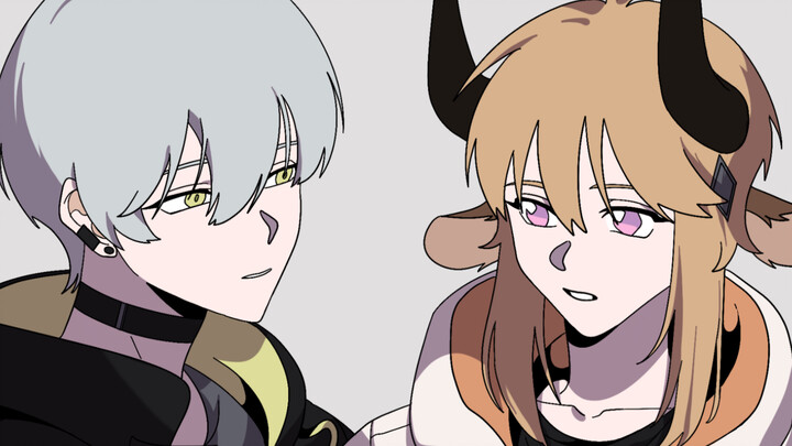 [Arknights /Handwritten/Fantine x Baison]Jesus in LA