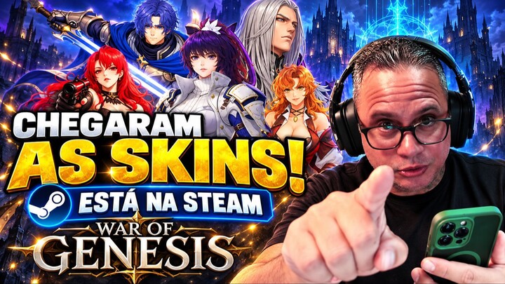 LANÇOU HOJE! WAR OF GENESIS NA STEAM - COM O  TERMINO DO ACESSO ANTECIPADO CHEGARAM ITENS NOVOS