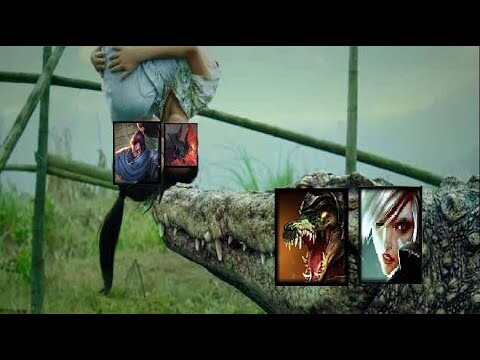 Tôi cùng anh bạn Riven gánh team - Series Cày Gank cùng Crocodile P | Crocodile P