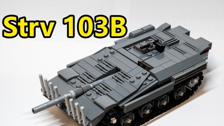 [LEGO MOC] Strv103 mensimulasikan suspensi hidropneumatik