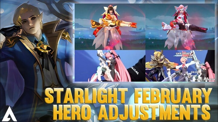 CECILION FEBRUARY STARLIGHT SKIN | HERO ADJUSTMENTS | NEW HERO XAVIER | NEW HERO JULIAN