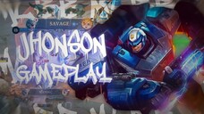 MLBB Gameplay Jhonson SAVAGE ???