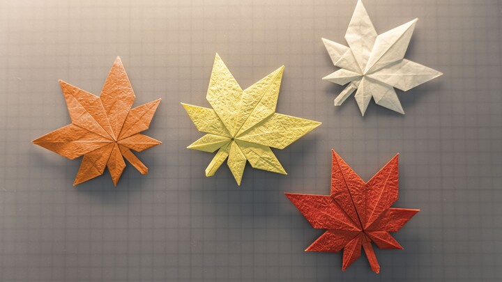 【การพับกระดาษ-บทเรียน】ครูสำคัญแค่ไหน? สมัยก่อนฉันหัดพับใบเมเปิ้ลแบบนี้ด้วยตัวเอง จนเกือบจะเลิกพับกระ