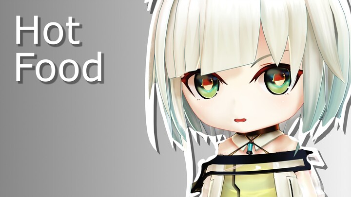 [ Arknights MMD] Little Kal'tsit eating Hot Food [4K]