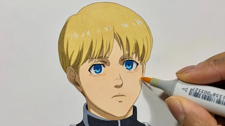 วิธีการวาด Armin Arlert Easy - Attack on Titan Season 4