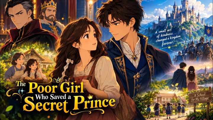 The Poor Girl Who Saved a Secret Prince 👑 | Emotional Fantasy Story | 2D Animated Story