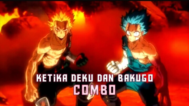 Kekuatan Asli Deku dan Bakugo Mode Dark