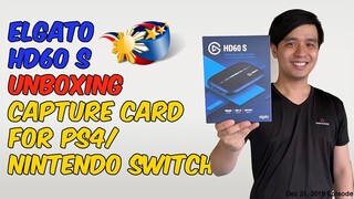 Elgato HD60 S Unboxing Capture Card for Nintendo Switch PS4