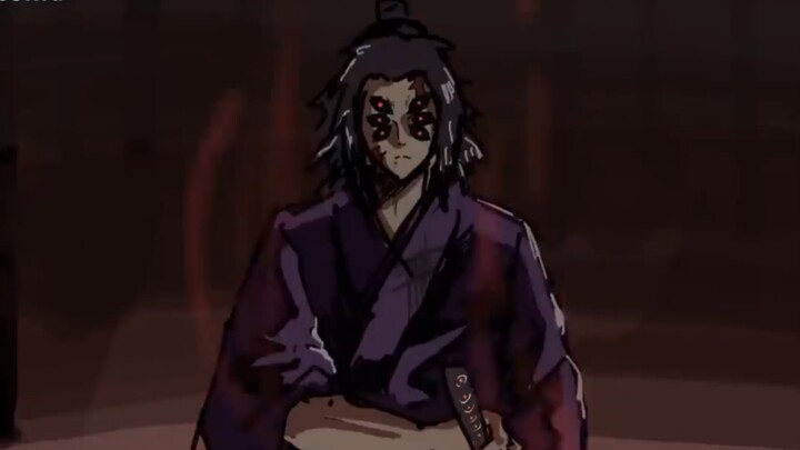[ Demon Slayer ] Rock Cloud Pillar vs Upper Rank One Kokushibo 3-minute long animation