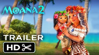 LA HIJA DE MAUI en MOANA 2 (2023) DISNEY PLUS TEASER CONCEPT Moana y maui son novios