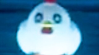 I was scared by this chicken while playing games in the middle of the night