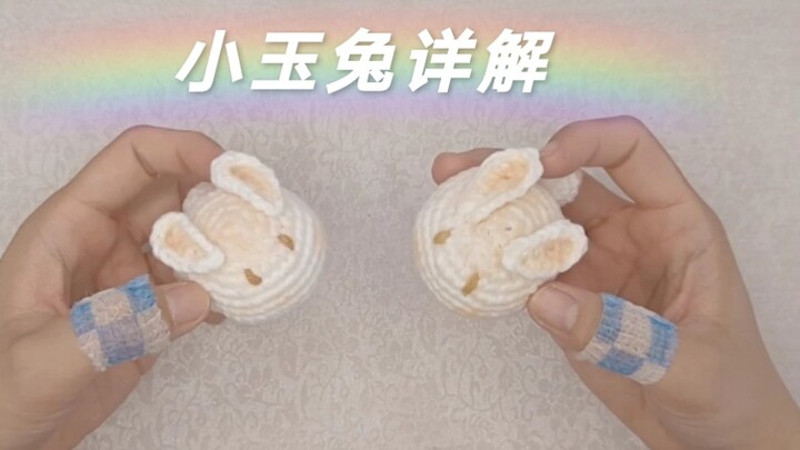 Hướng dẫn chi tiết móc chú thỏ ngọc nhỏ
