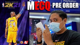 NBA 2K21 MECQ Pre Order "BAWAL NA" at Playstation Store SM North Edsa - jccaloy