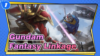 Gundam|【Board Painting】Fantasy Linkage-Zero Red Flame VS Genji Gundam_1