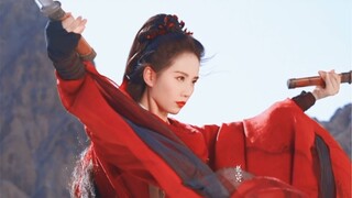 她又开始转刀了，麻烦后期打戏千万不要慢放，这会是剧里的最大亮点