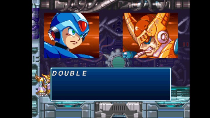 Megaman X4  X vs Double