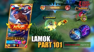 LAMOK PART 101 | BRUNO BEST BUILD AND EMBLEM SEASON 24 | Mobile Legends Bang Bang