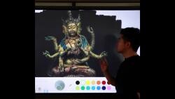 ซีโว่ ไวท์บอร์ด ถูมือ พระพุทธเจ้าสามหน้า
