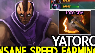 YATORO Anti Mage Pro พกพา Insane Speed Farming 1000 GPM Dota 2