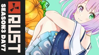 【 Rust 】カボチャハウスをライトアップしていくのら🎃 #ホロ鯖RUST【姫森ルーナ/ホロライブ】