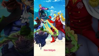 Zoro, Sabo & Marco vs One Piece || #whoisstrongest #zoro #sabo #luffy #onepiece #shorts