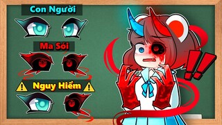 ⚠️Chuyện Gì Xảy Ra Nếu Mèo Simmy Sở Hữu 50% Mắt Con Người 50% Ma Sói Trong Minecraft ⚠️