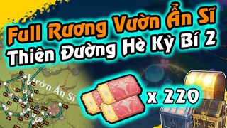 GI | Full Rương Thiên Đường Hè Kỳ Bí 2 | Ảo Cảnh Veluriyam Genshin 3.8