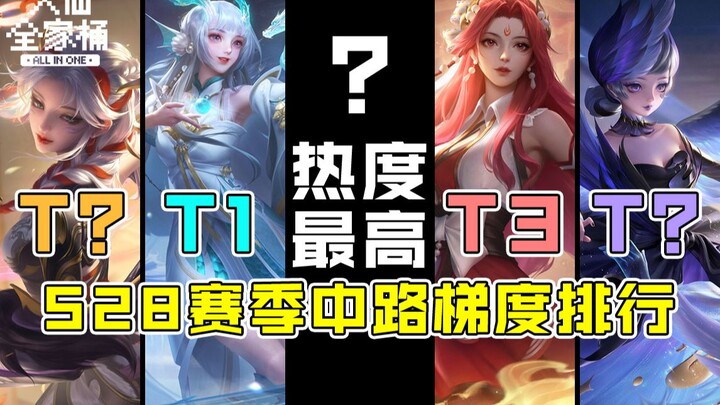 [Da Xian’s Full Bucket] S28 Mid-Lane Tier List! Despite multiple nerfs, he still firmly holds T1 sta