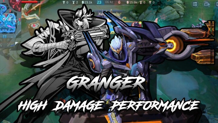 GRANGER FULL POTENTIAL EXECUTION ! || HIGHLIGHT GRANGER - MLBB